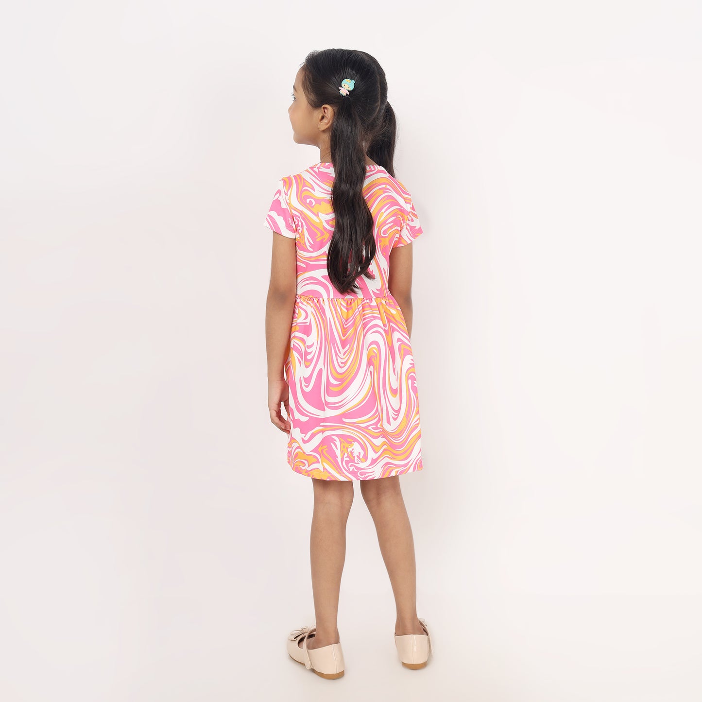 Junibear Pink Marble Dress