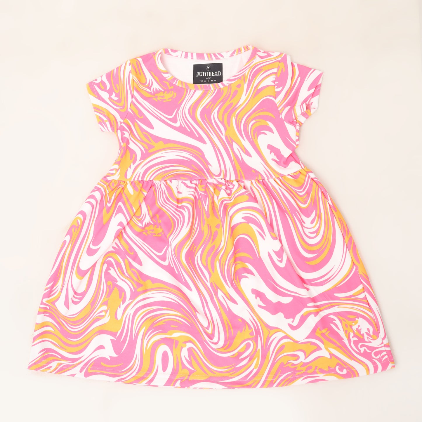 Junibear Pink Marble Dress